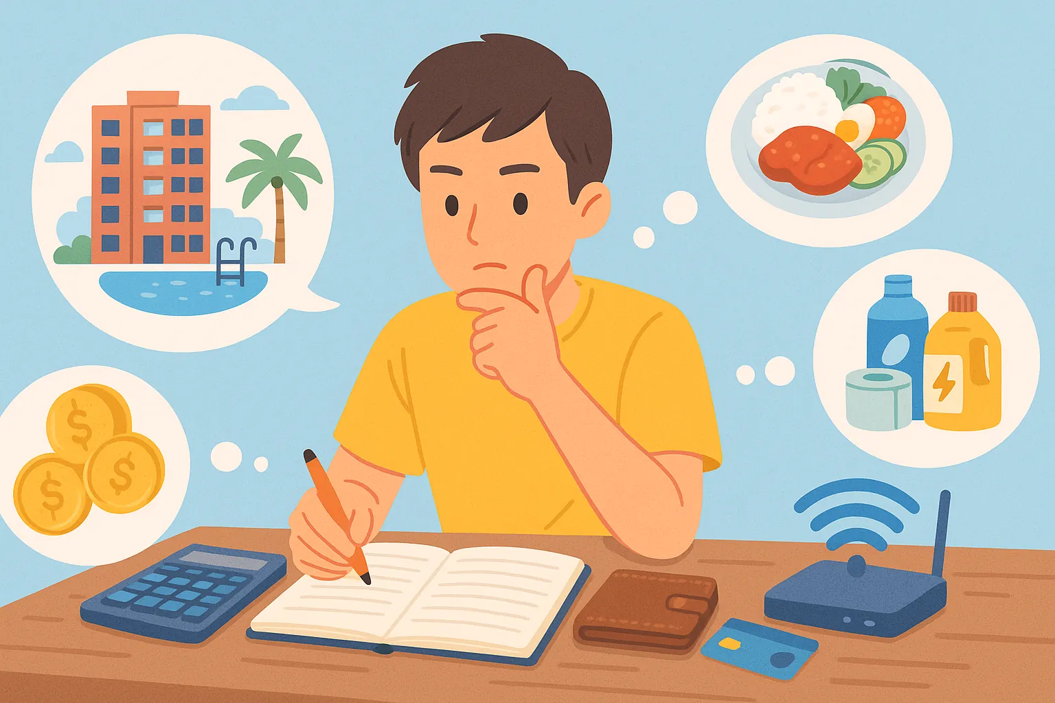 フィリピン（セブ）での一般的な生活費の目安