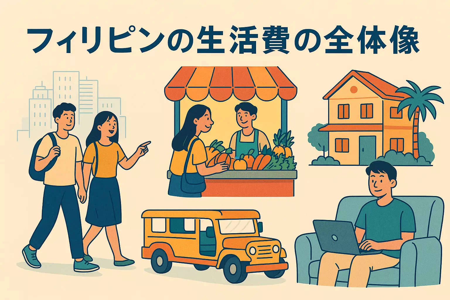 フィリピンの生活費の全体像
